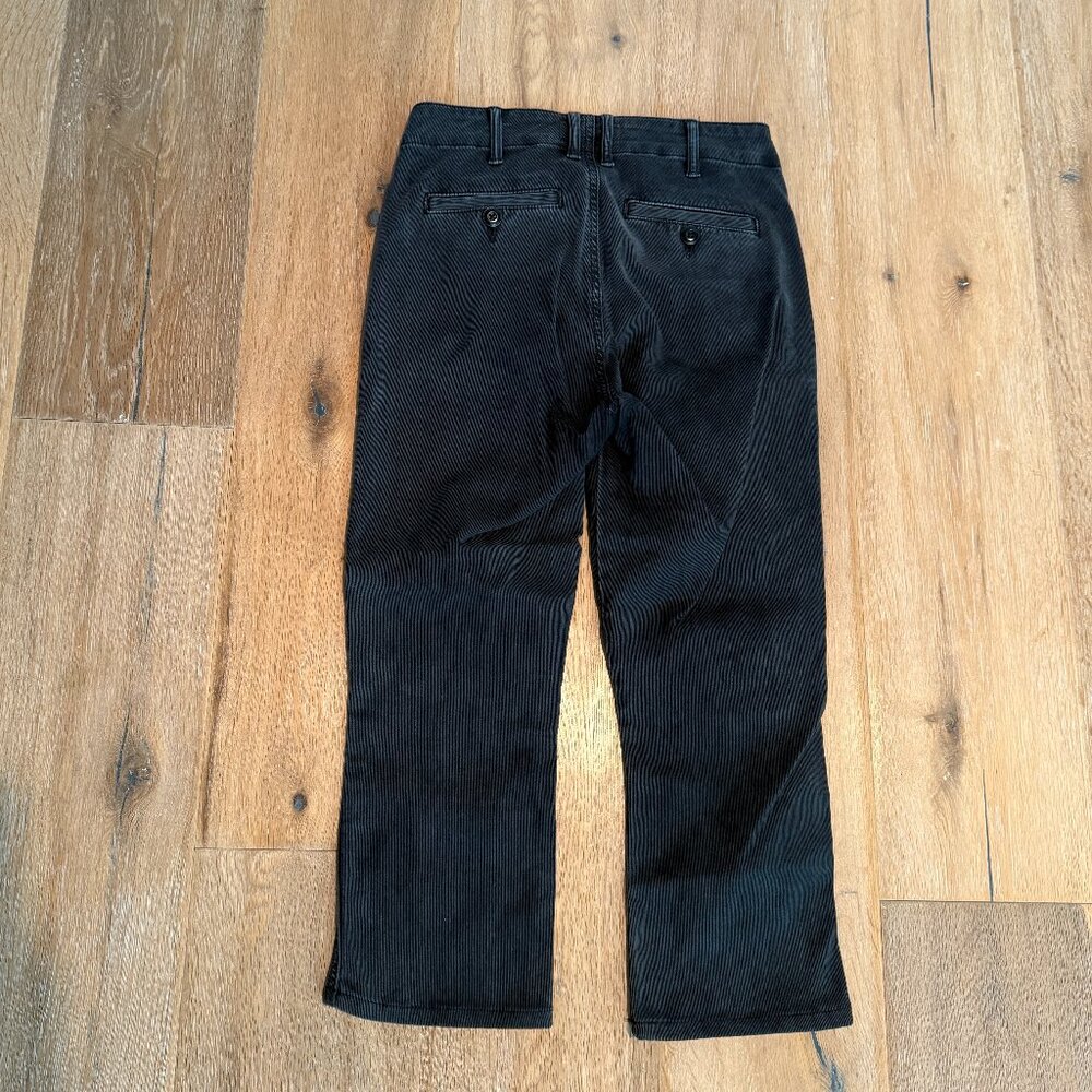The Great Women's Corduroy Pants Dark Gray 26 - Picture 2 of 6